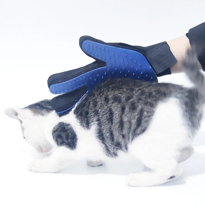 Silicone Pet Gloves Cat Dog Hair Removal