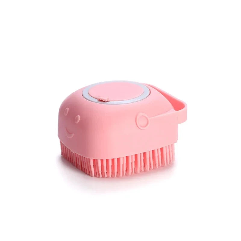 Pet Bathing Brush Soft Silicone Massager